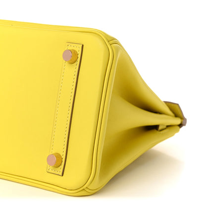 Hermes Swift Birkin 25 Lime