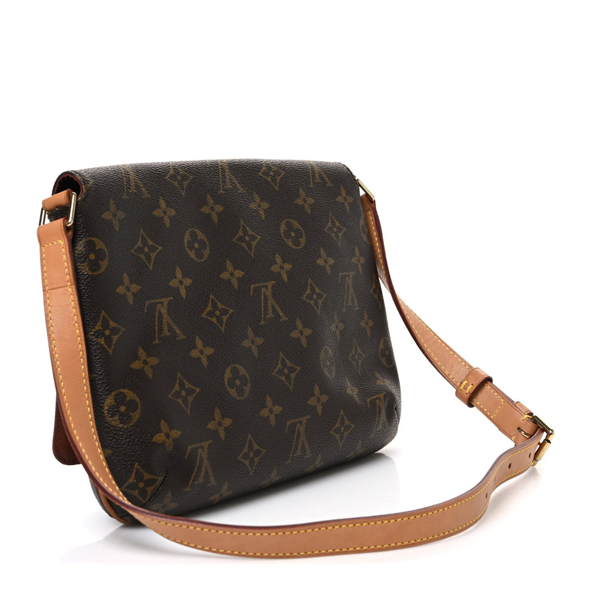 Louis Vuitton Monogram Musette Tango Brown
