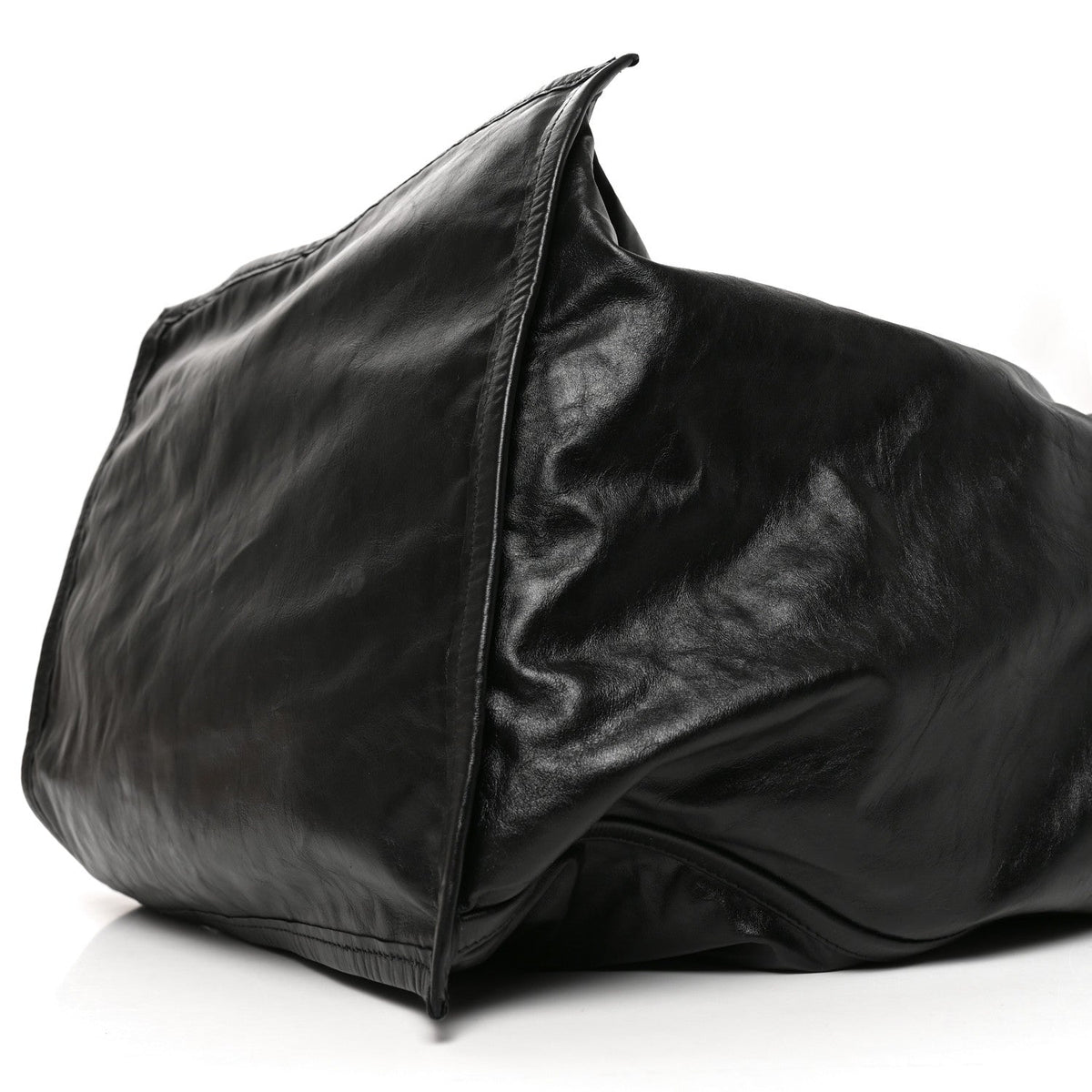 Balenciaga Calfskin Medium Cargo Tote Black
