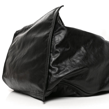 Balenciaga Calfskin Medium Cargo Tote Black