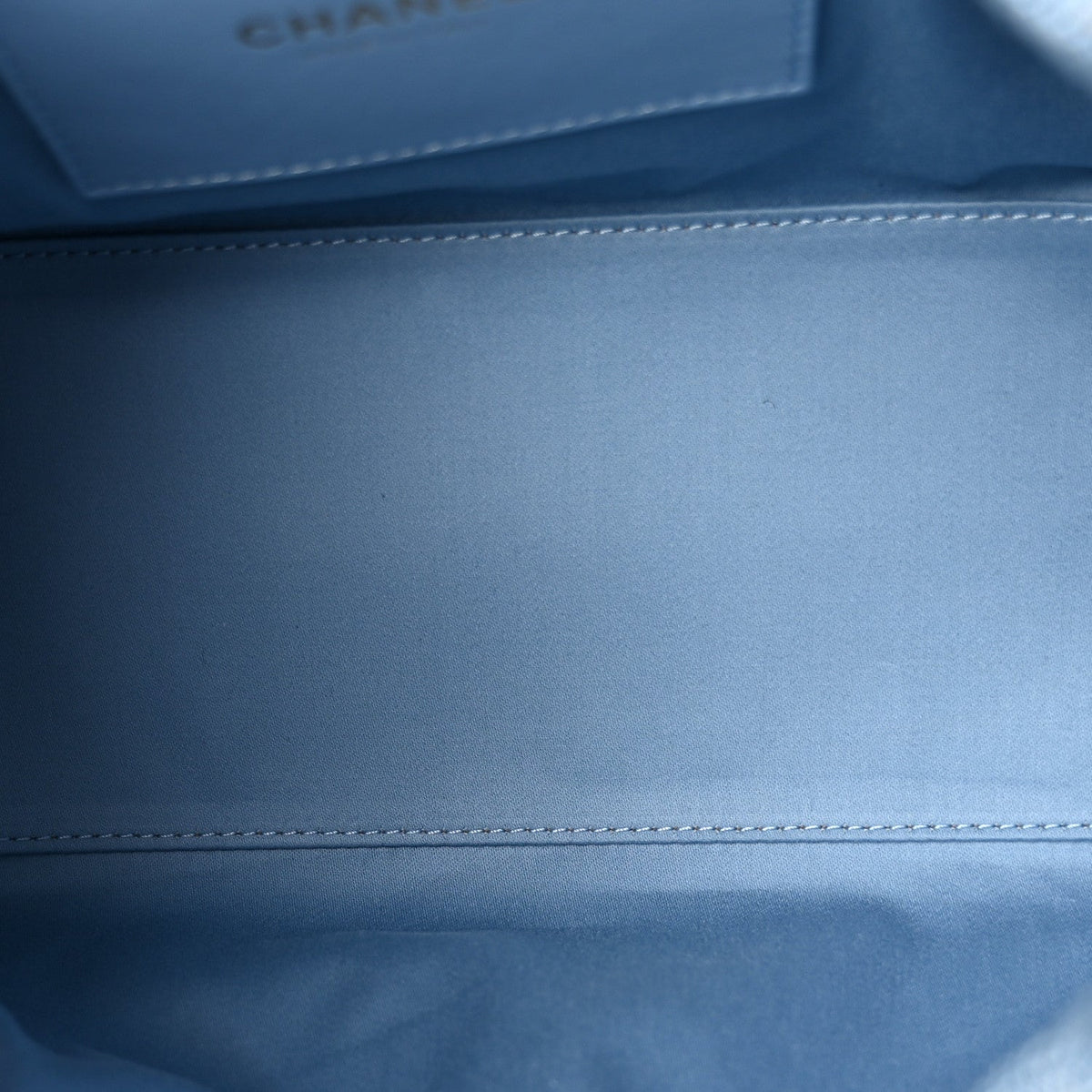 Chanel Denim Quilted Small Chanel 25 Handbag Blue