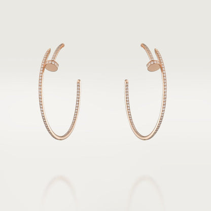 18K Gold Diamonds Cartier Juste un Clou Earring