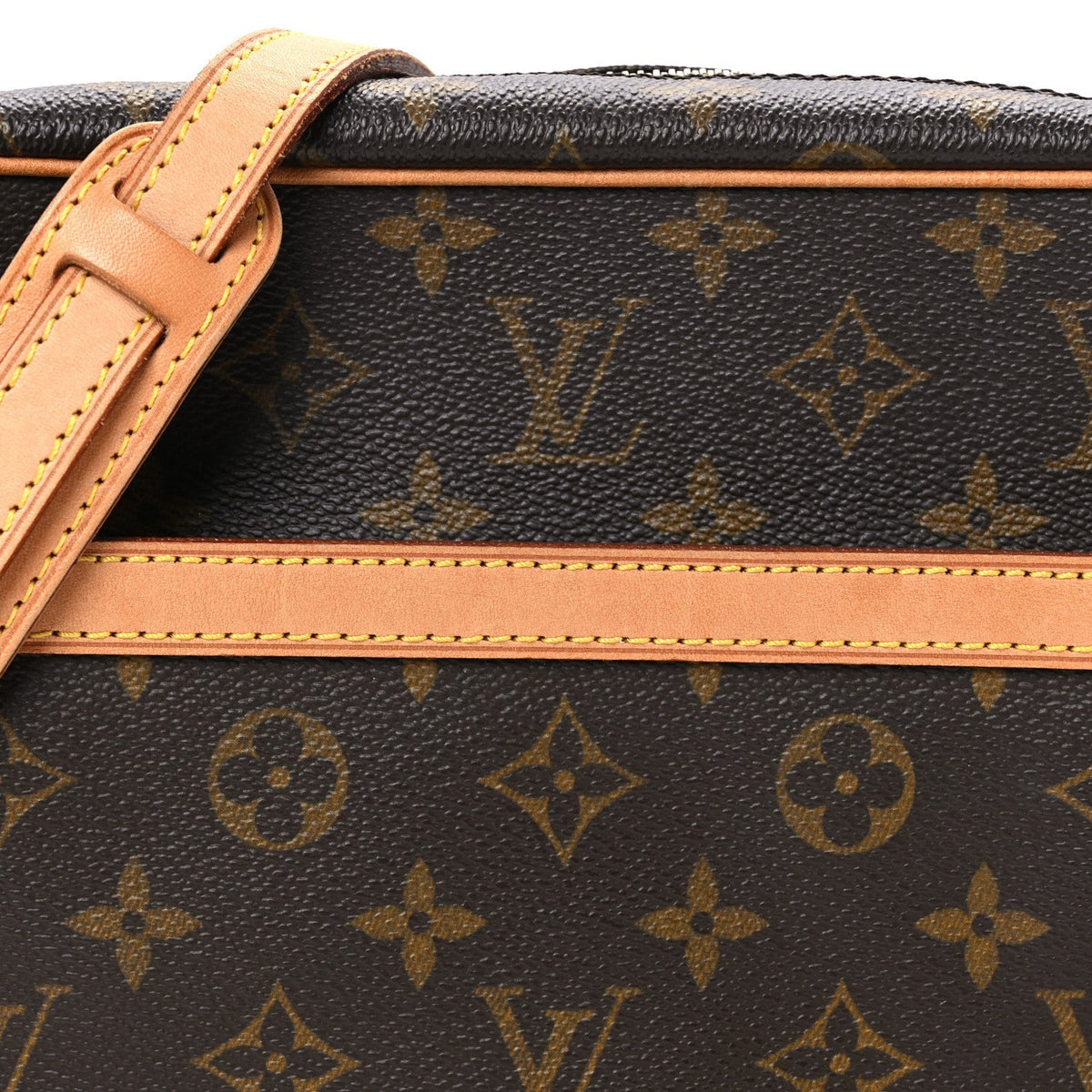 Louis Vuitton Monogram Coated Canvas Trocadero 27 Bag Brown