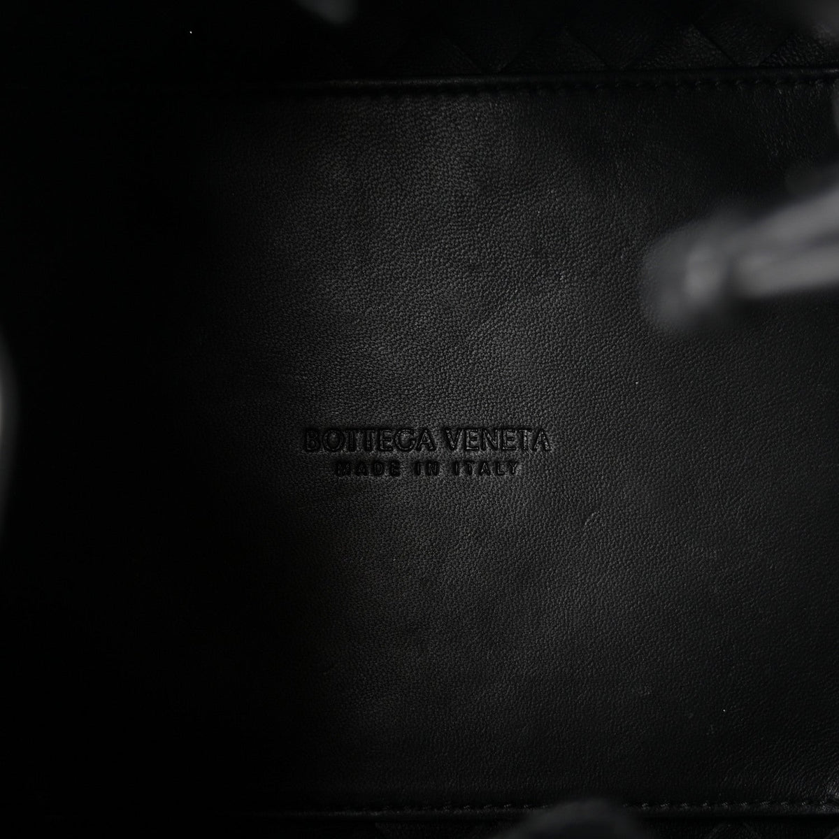 Bottega Veneta Nappa Intrecciato Small Parachute Shoulder Bag Black