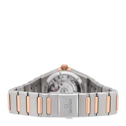 Omega Stainless Steel 18K Sedna Gold Diamond 29mm Constellation Watch 131.25.29.20.55.001