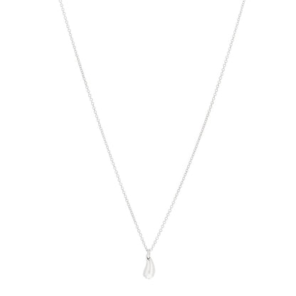 Tiffany Sterling Silver Elsa Peretti Teardrop Pendant Necklace