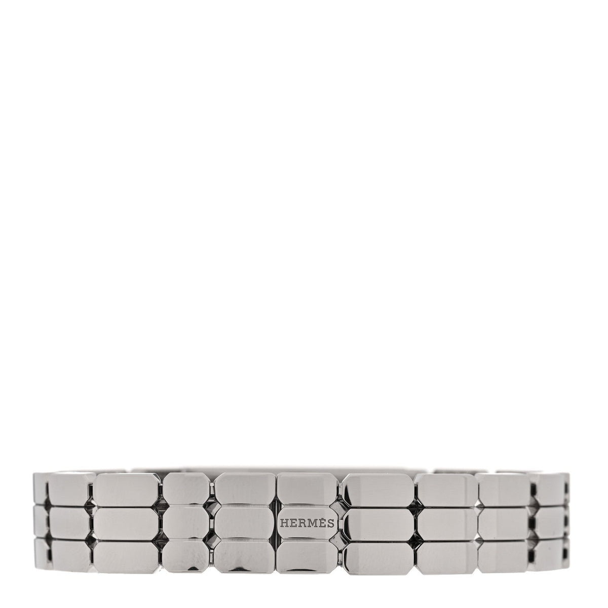 Hermes Stainless Steel 16mm Kelly Quartz Watch White