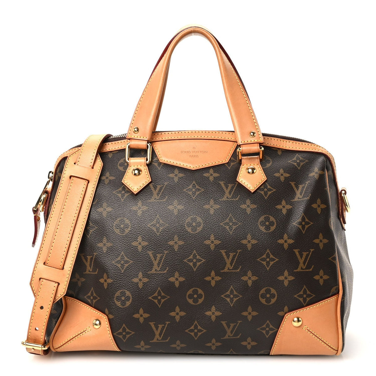 Louis Vuitton Monogram Coated Canvas Retiro PM Bag