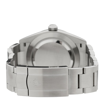 Rolex Stainless Steel 41mm Oyster Perpetual Watch Green 134300