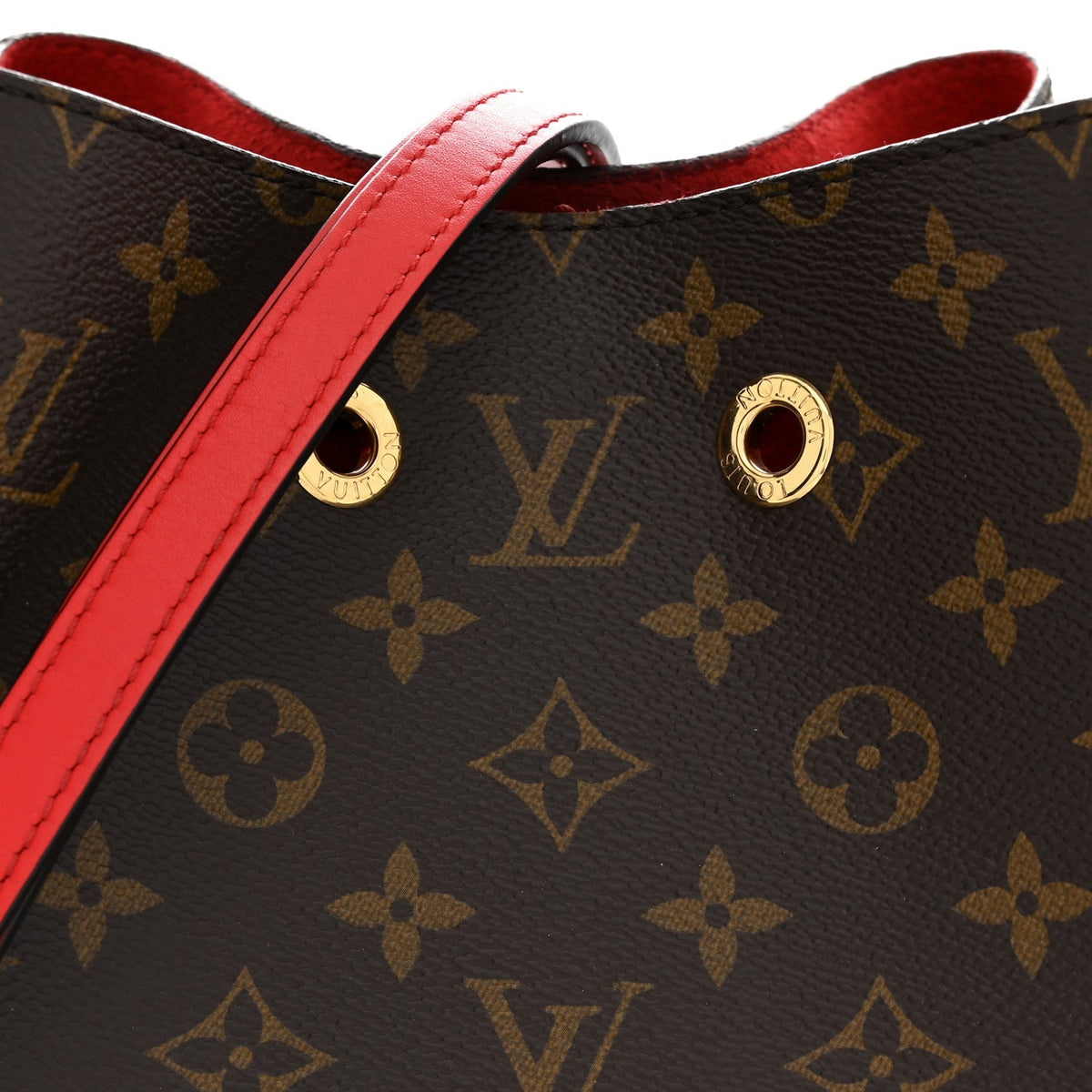Louis Vuitton Monogram Neonoe MM Shoulder Bag Coquelicot 1984916