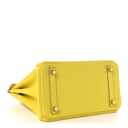 Hermes Swift Birkin 25 Lime