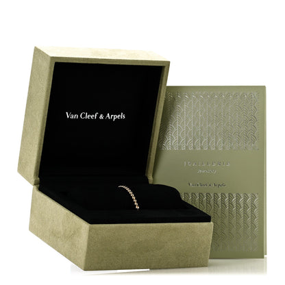 Van Cleef & Arpels 18K Yellow Gold Perlee Pearls of Gold Bracelet S