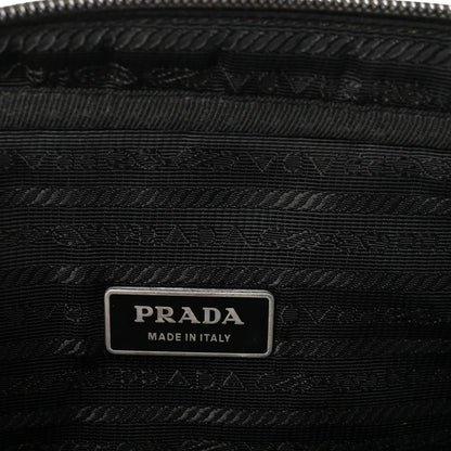 Prada Saffiano Tessuto Nylon Small Briefcase Black 1844612