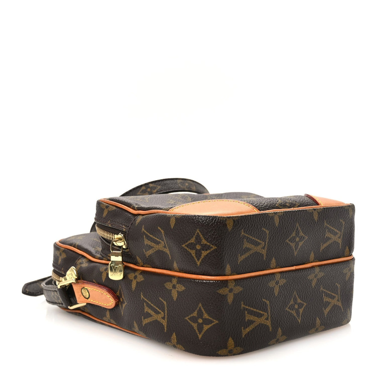 Louis Vuitton Monogram Coated Canvas Amazone Bag Brown