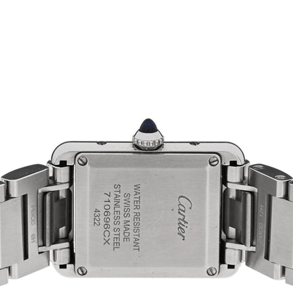 Cartier Stainless Steel Women's 22mm Tank Must Watch
