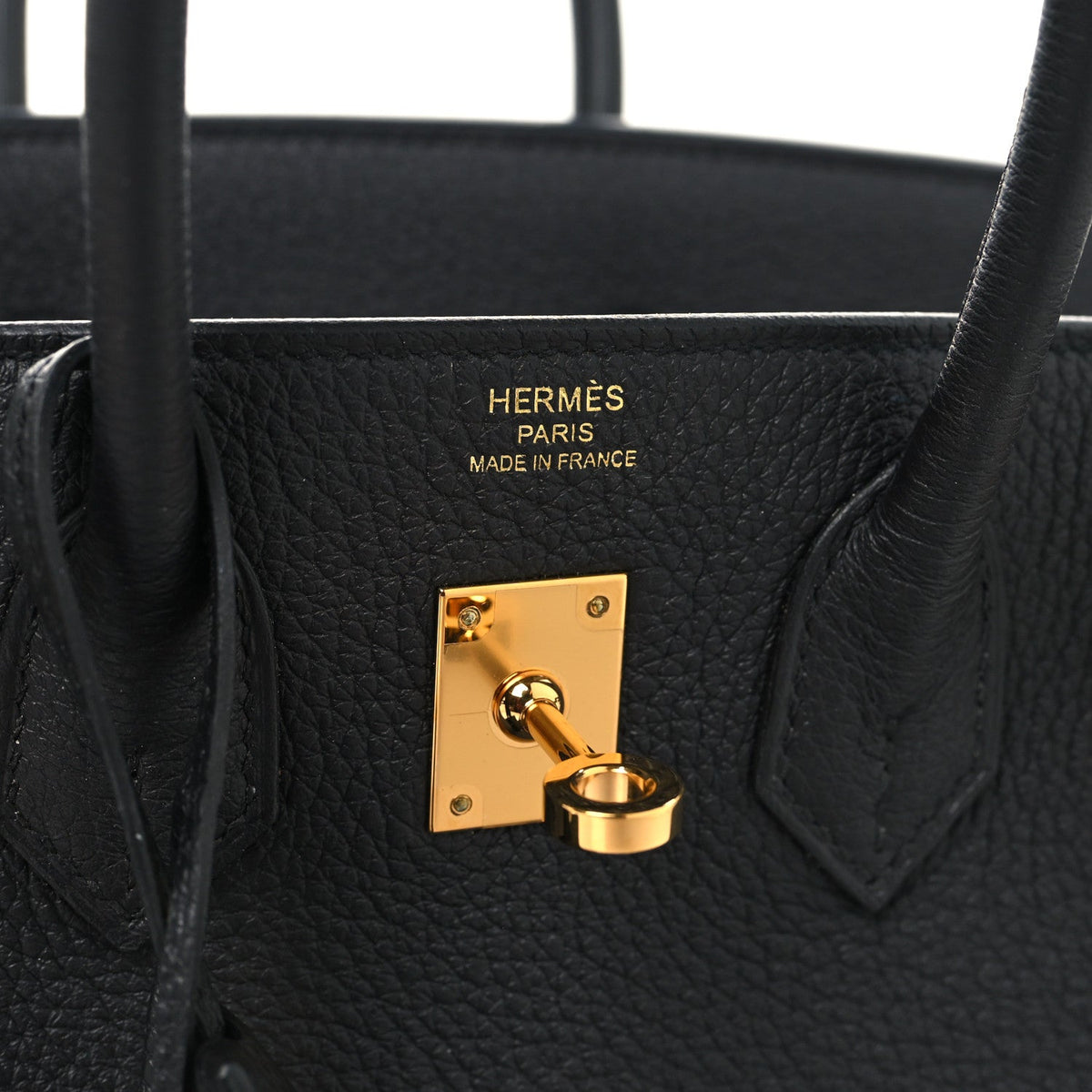 Hermes Togo 25cm Birkin Bag Black