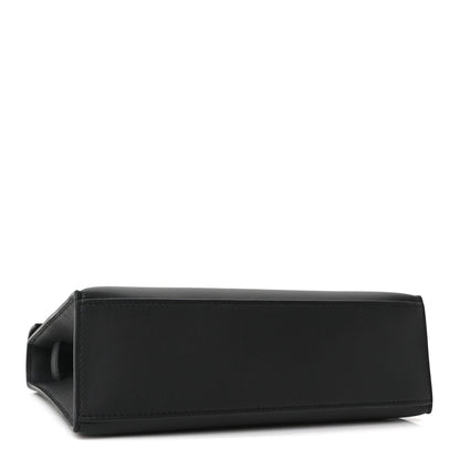 Hermes Swift Kelly Pochette Clutch Black