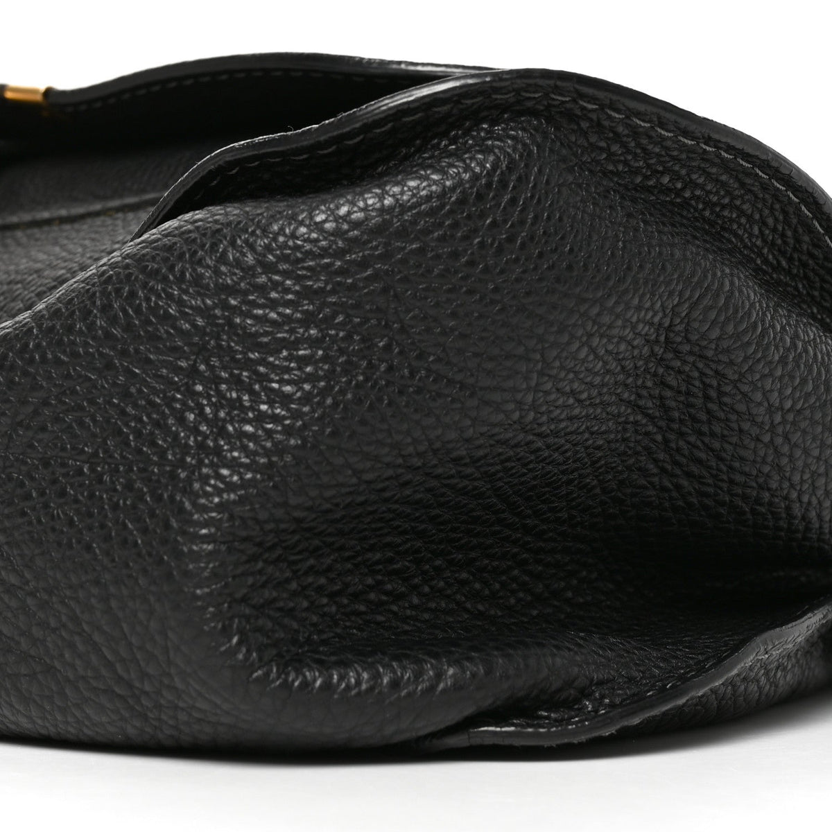 Chloe Calfskin Large Marcie Satchel Black