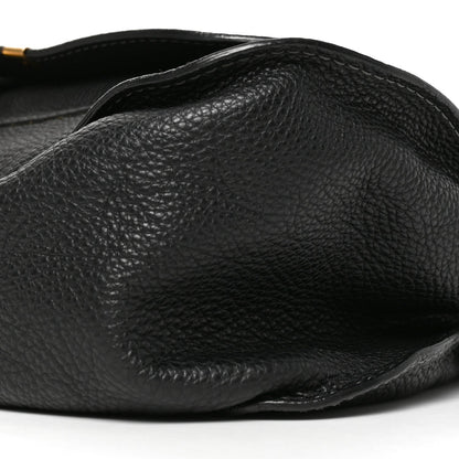 Chloe Calfskin Large Marcie Satchel Black