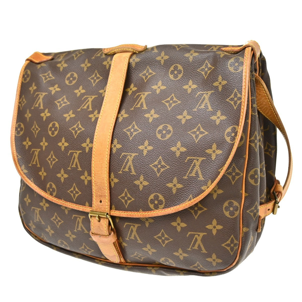 Saumur Handbag Monogram Canvas 43