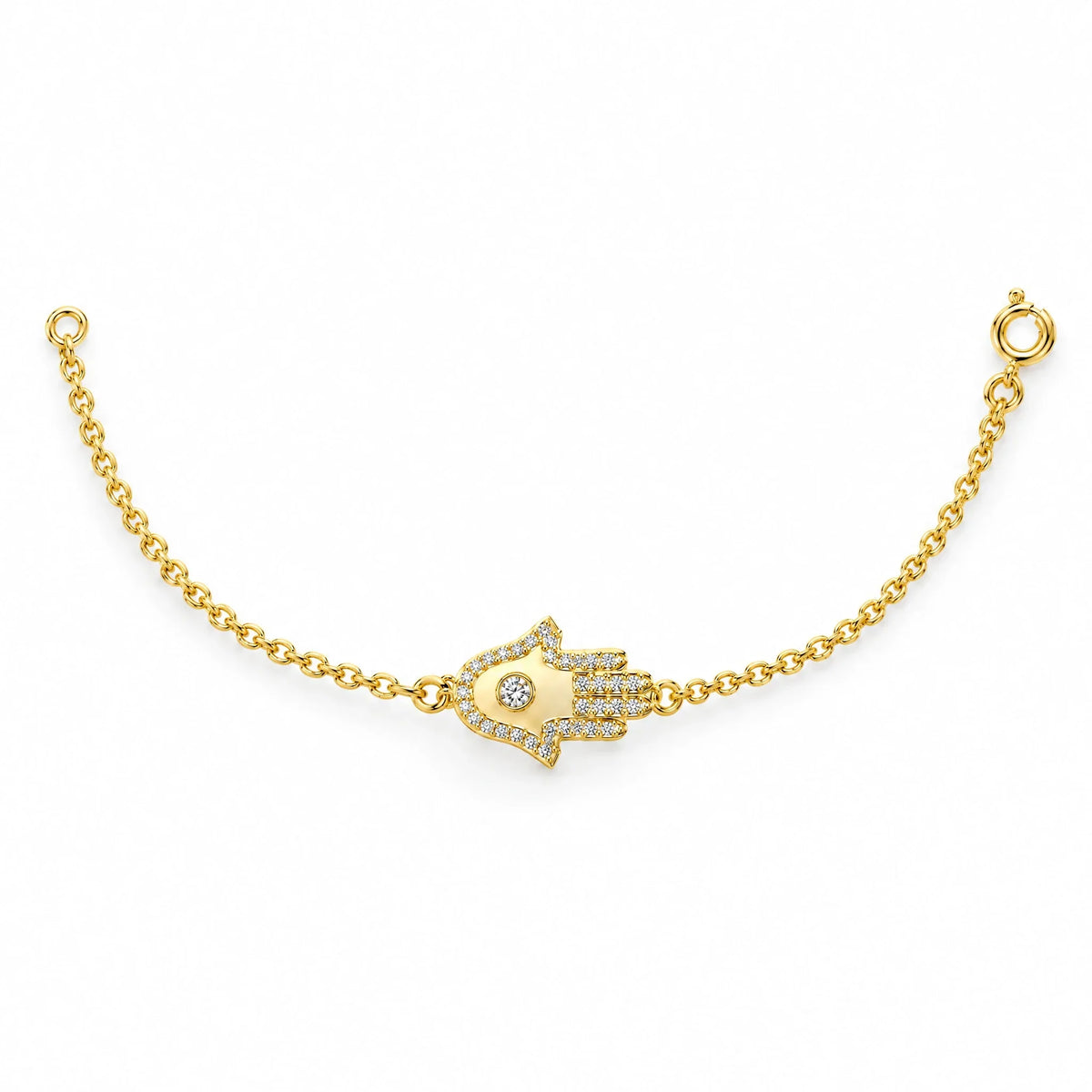 Amara 18K Gold Plated 925 Sterling Silver Cubic Zirconia Bracelet