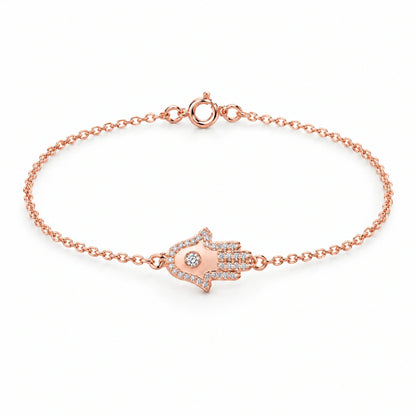 Amara 18K Gold Plated 925 Sterling Silver Cubic Zirconia Bracelet