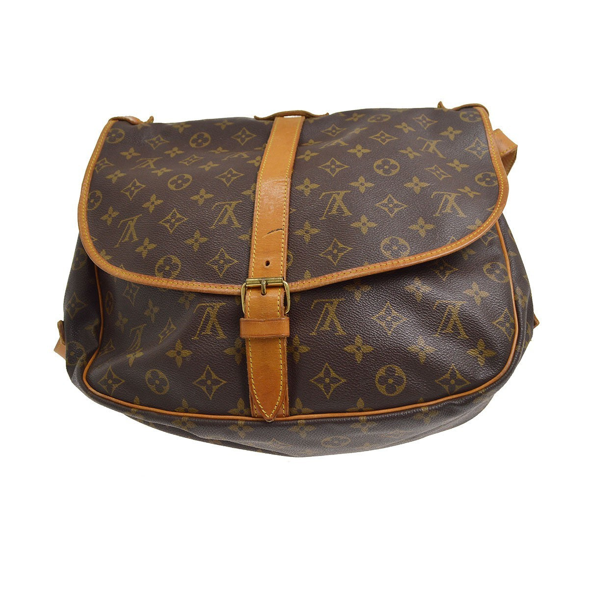 Saumur Handbag Monogram Canvas 35