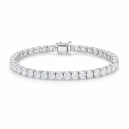 Aria 18K Gold Plated 925 Sterling Silver Cubic Zirconia Bracelet