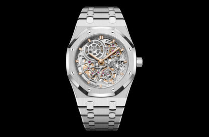 AP Royal Oak “JUMBO” EXTRA-THIN OPENWORKED “50TH ANNIVERSARY” Ref# 16204ST.OO.1240ST.01