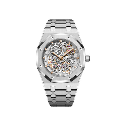 AP Royal Oak “JUMBO” EXTRA-THIN OPENWORKED “50TH ANNIVERSARY” Ref# 16204ST.OO.1240ST.01