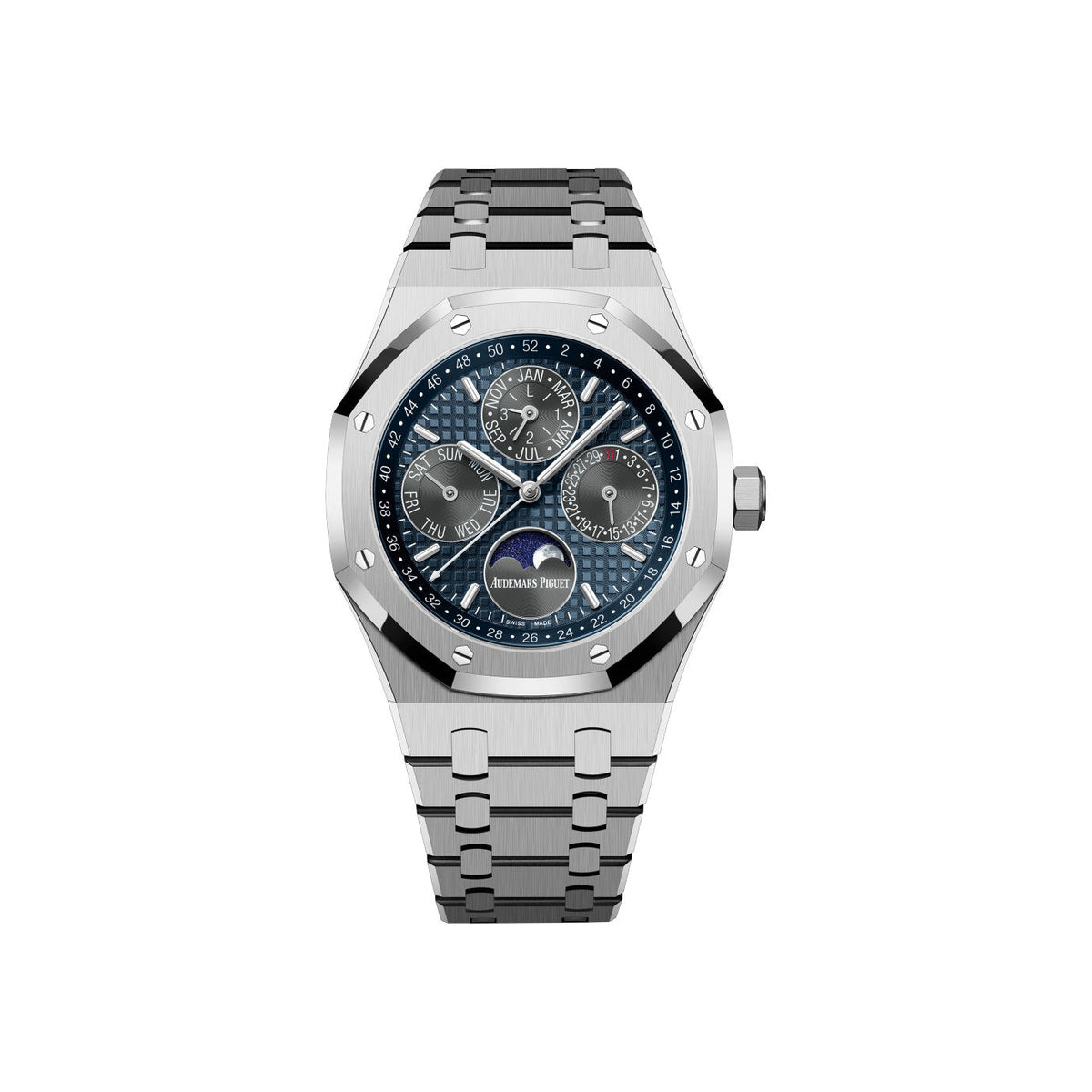 AP Royal Oak PERPETUAL CALENDAR Ref# 26574TI.OO.1220TI.01