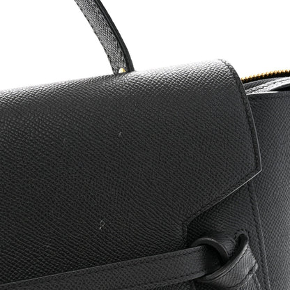 Celine Grained Calfskin Mini Belt Bag Black
