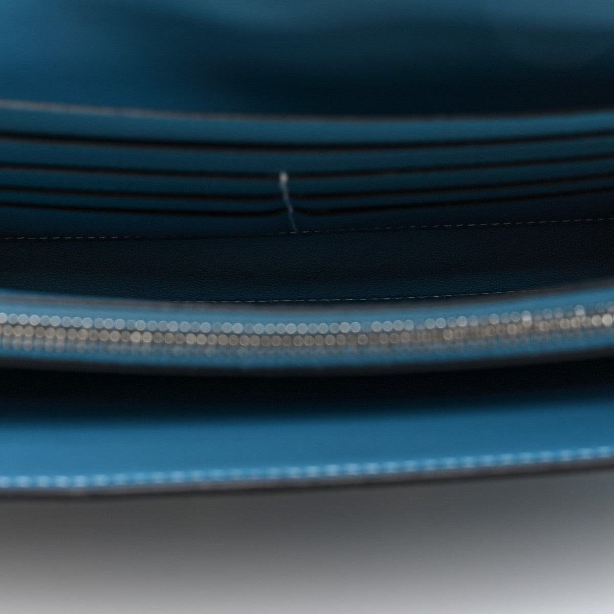 Hermes Epsom Constance Wallet To Go New Blue Jean