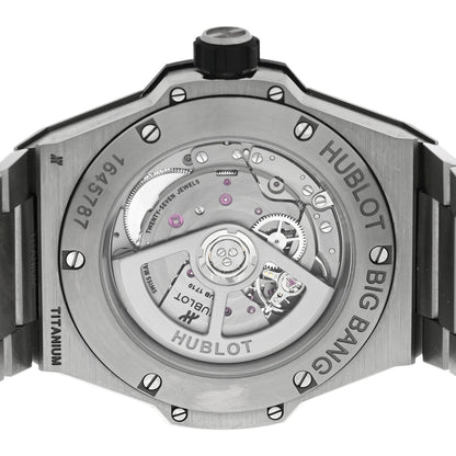 Hublot Titanium 40mm Big Bang Integrated Time Only Watch Silver 456.NX.0170.NX