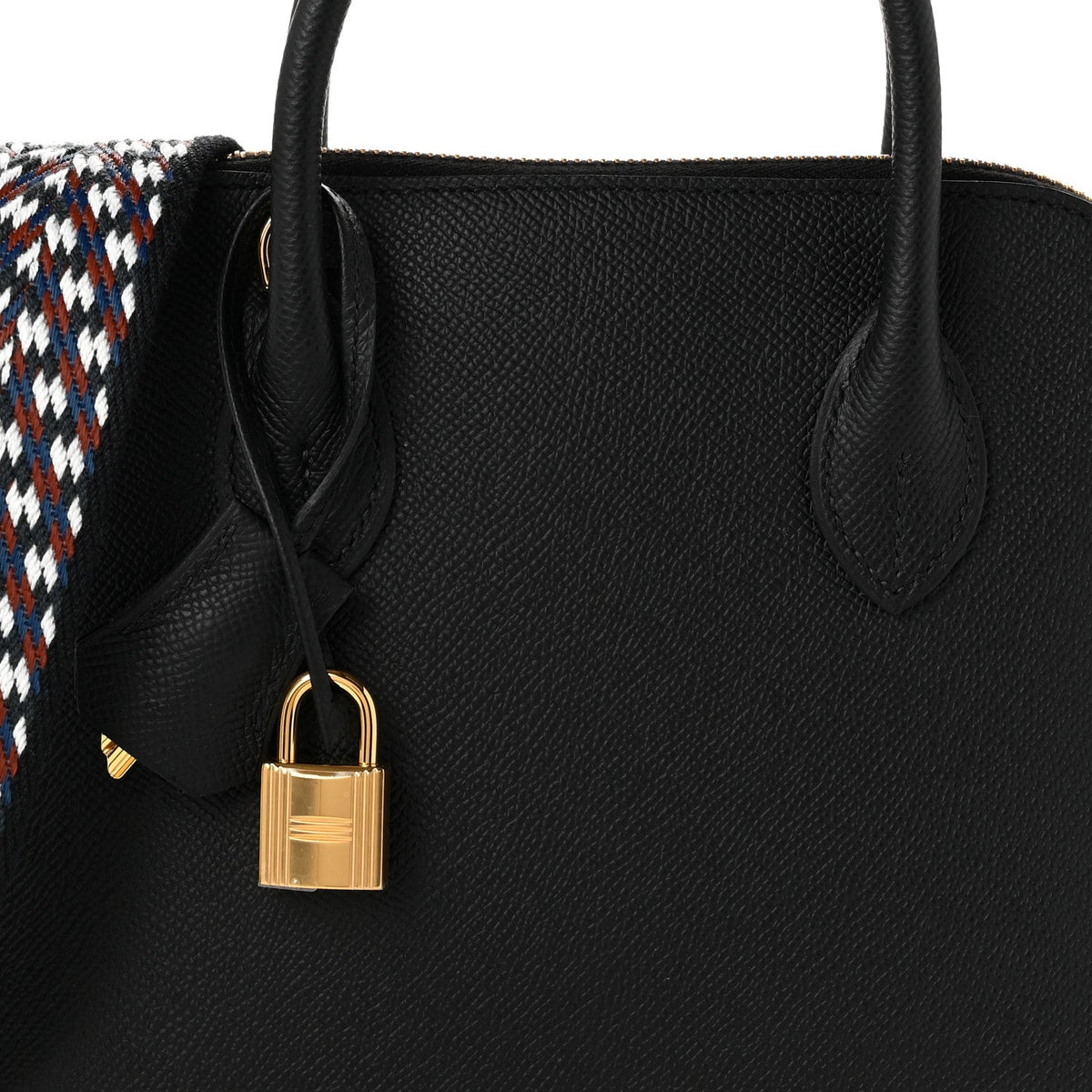 Hermes Epsom 1923 Sangle Bolide 25 Black White