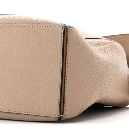 Loewe Grained Calfskin Small Puzzle Bag Sand Mink