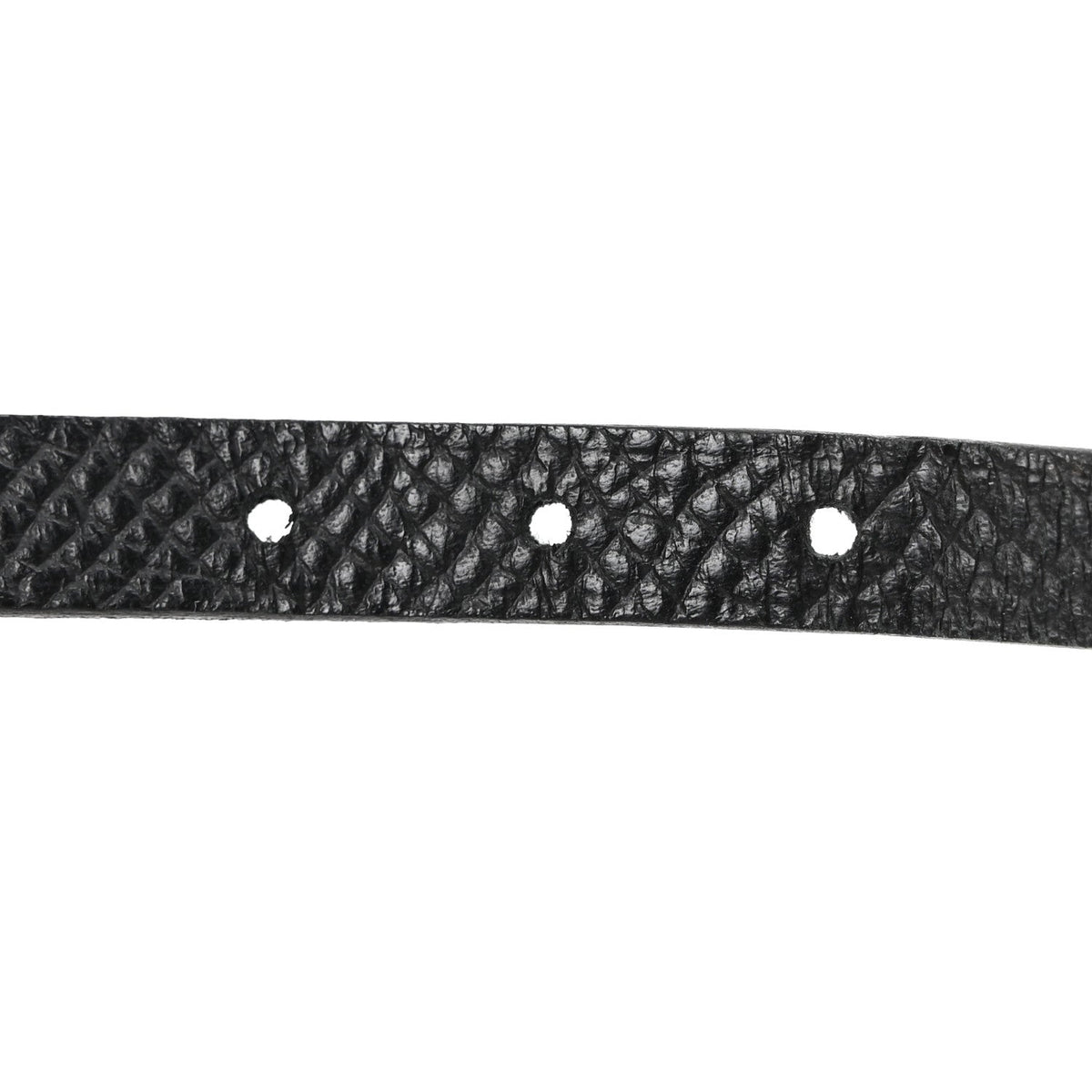 Hermes Epsom Behapi Double Tour Bracelet Black