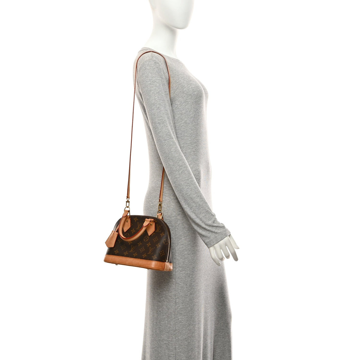 Louis Vuitton Monogram Alma BB Brown 1976716