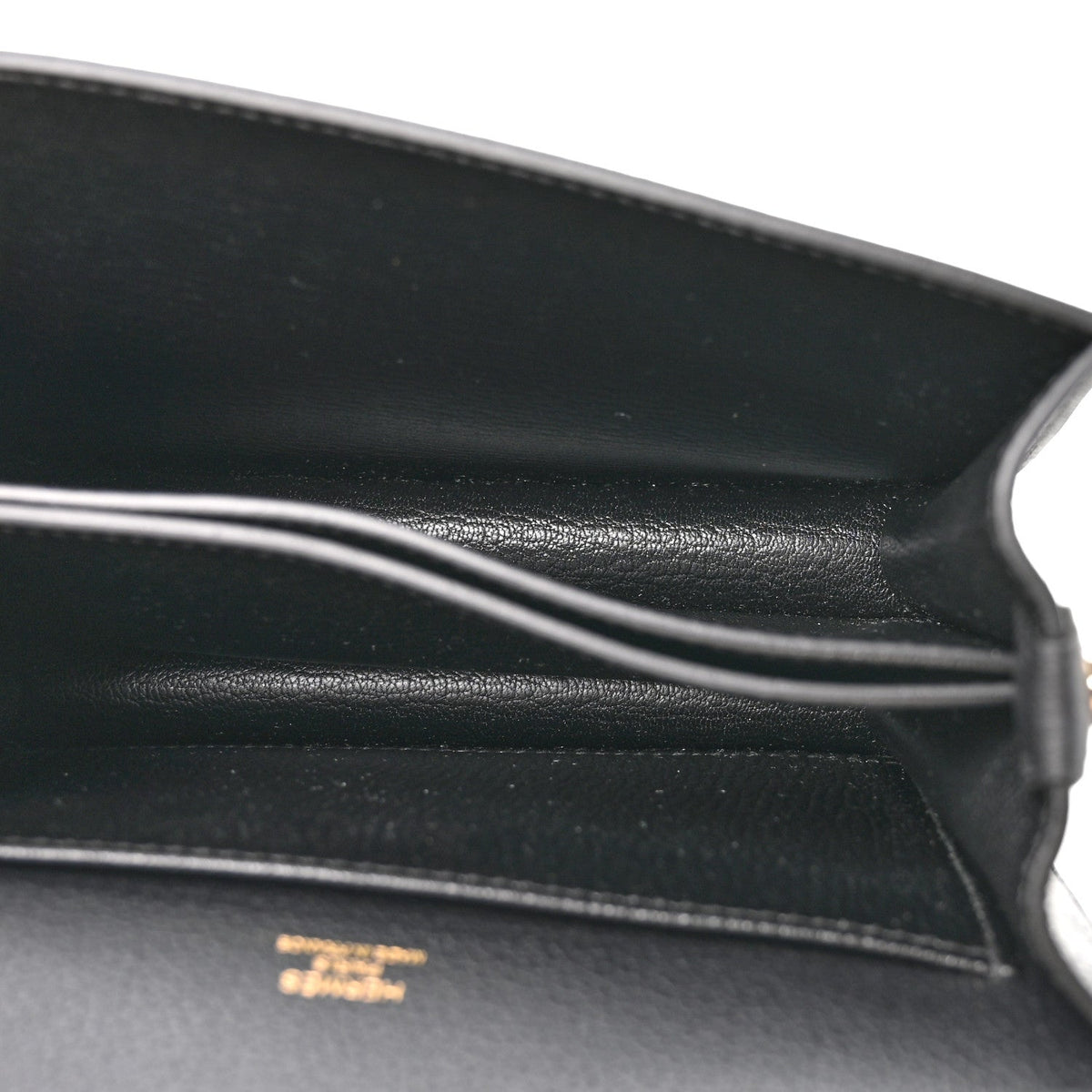 Hermes Evergrain Mini Sac Roulis Black