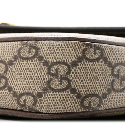 Gucci GG Supreme Calfskin Mini Ophidia Envelope Bag Beige Ebony 1981843