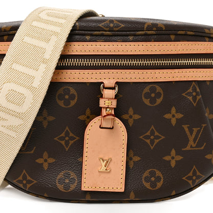 Louis Vuitton Monogram High Rise Bumbag Brown