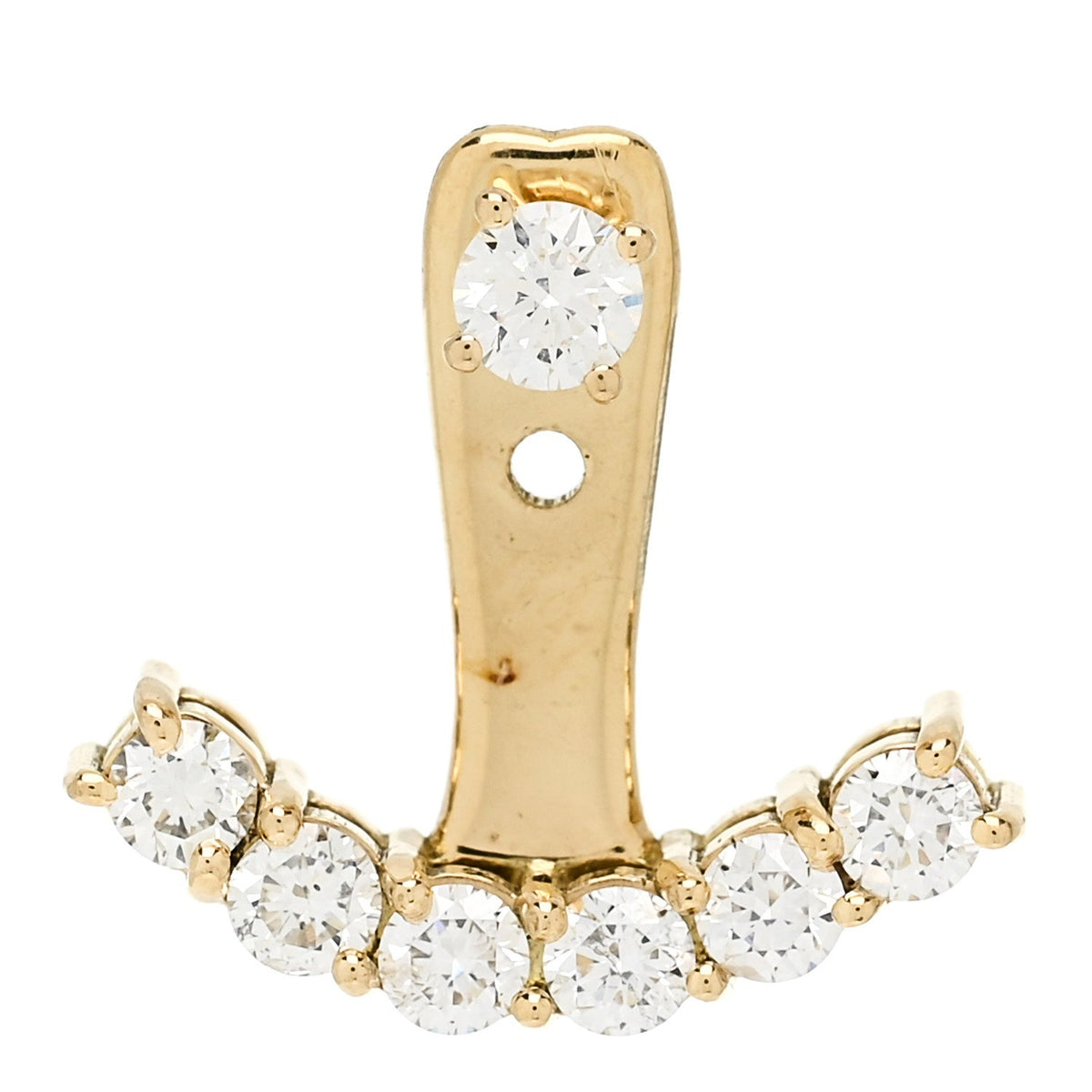 Anita Ko 18K Yellow Gold Diamond Earring Jacket