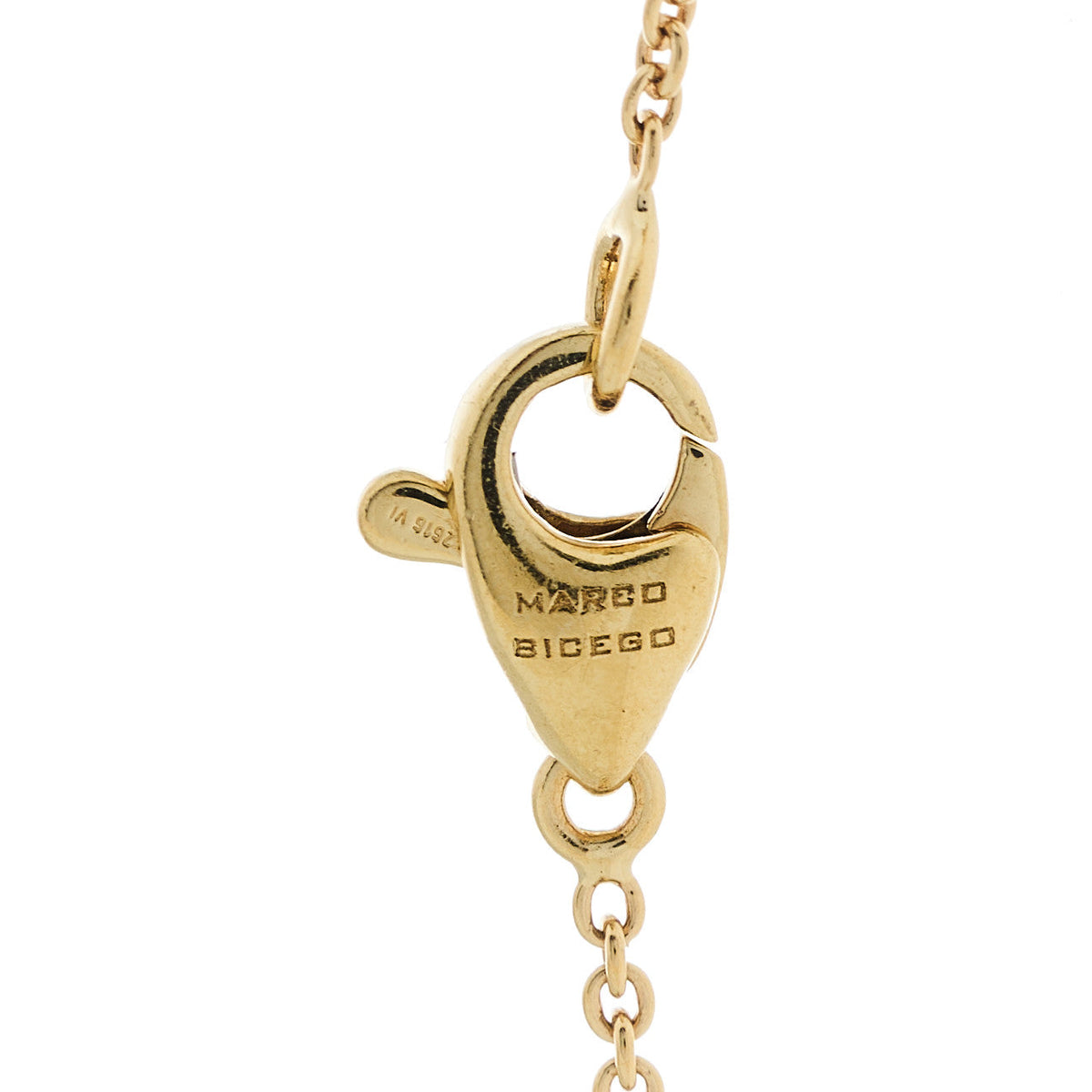 Marco Bicego 18K Yellow Gold Multi Gemstone Paradise Station Necklace