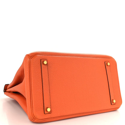 Hermes Togo Birkin 35 Orange