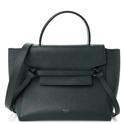 Celine Grained Calfskin Micro Belt Bag Amazone