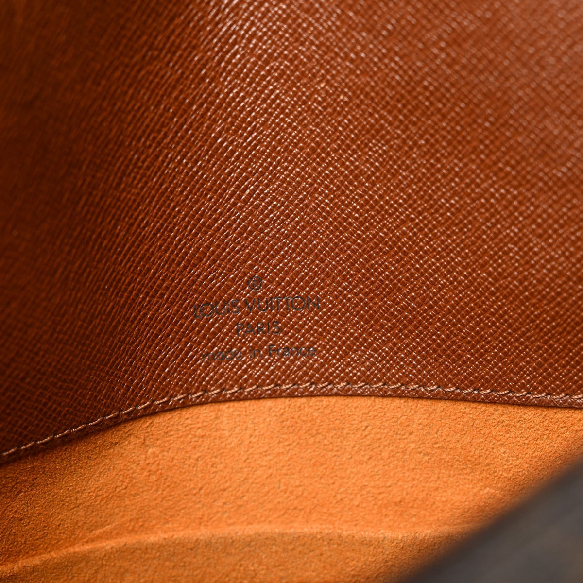 Louis Vuitton Monogram Coated Canvas Musette GM Brown