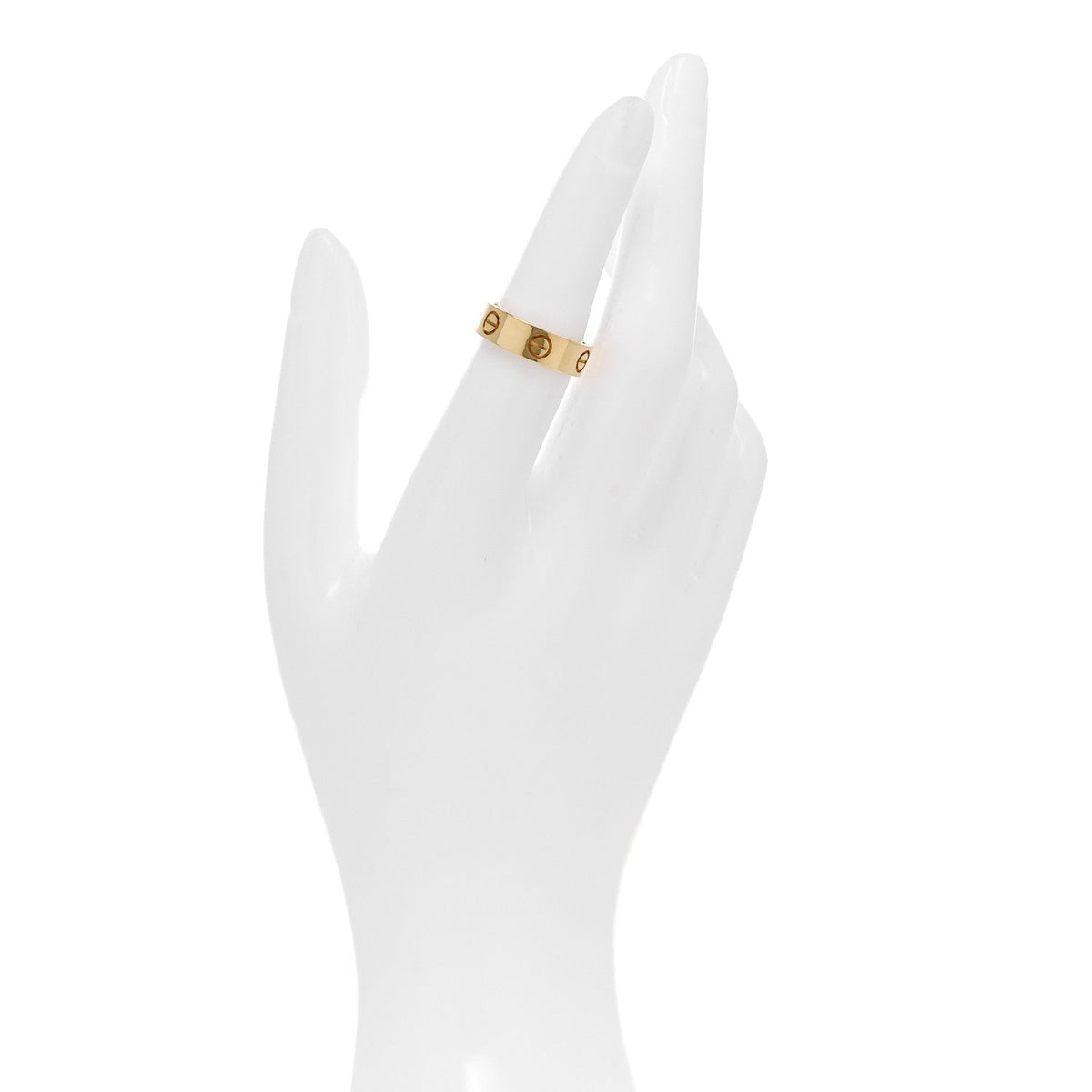 Cartier 18K Yellow Gold 5.5mm LOVE Ring 51 5.75