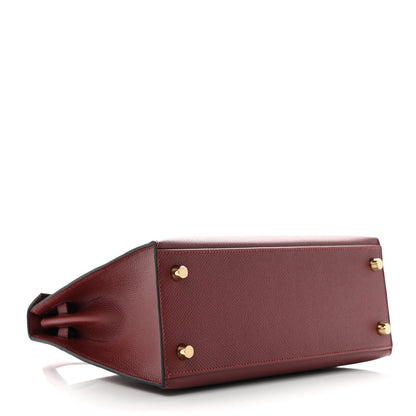 Hermes Epsom Kelly Sellier 25 Rouge H