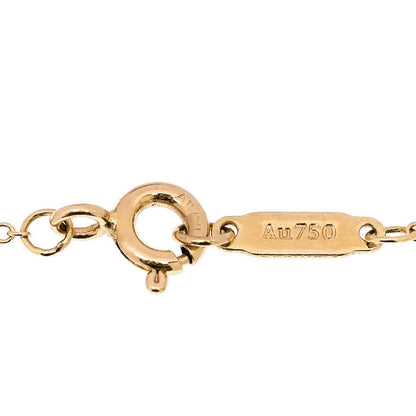 Tiffany 18K Yellow Gold Diamond Heart Bracelet