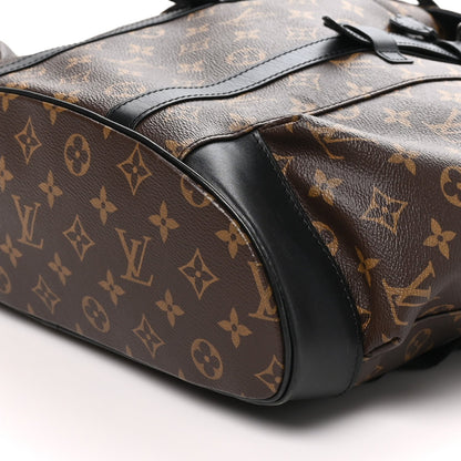 Louis Vuitton Monogram Macassar Christopher MM